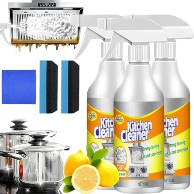 Image of Donubiiu Kitchen Cleaner Foam Spray, Cleaner, Sciasi Heavy Duty Multi Purpose (3PCS)