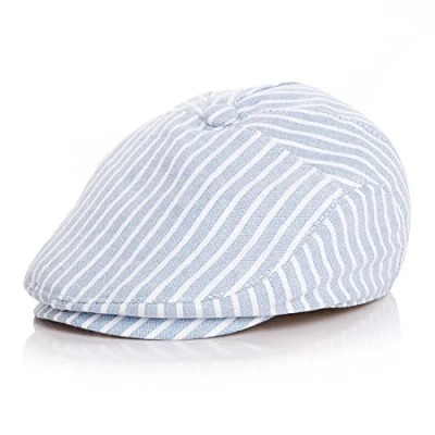 Image of Kuyou Baby Kids Cap Hats Beret Hat Gatsby Peaked Blue One size