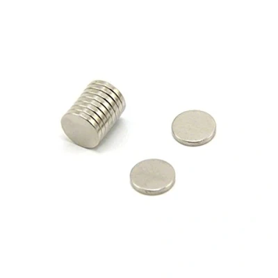 Image of N35 Neodymium Magnet for Arts, Crafts, Model Making, DIY, Hobbies, Office, and Home 10mm dia x 1.5mm thick 0.89kg Pull Pack of 20