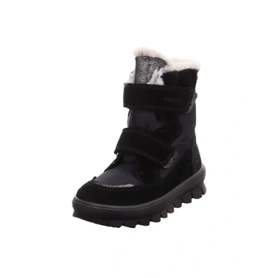 Image of Superfit Girl&#039;s Flavia Snow Boot, Black 0000, 7.5 UK Child