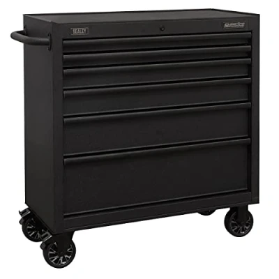 Image of Sealey Superline Pro Rollcab 6 Drawer 915mm with Soft Close Drawers