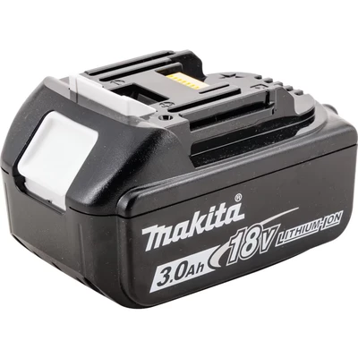 Image of Makita BL1830B 18V Li Ion Battery 3.0Ah (with Charge Level Indicator) Black/White (1 Piece)