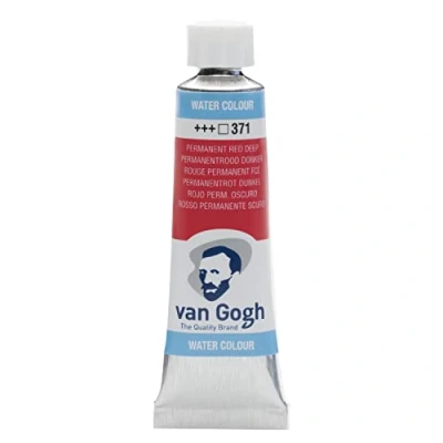 Image of Van Gogh Watercolour 10ml Tube Permanent Red Deep Series 1