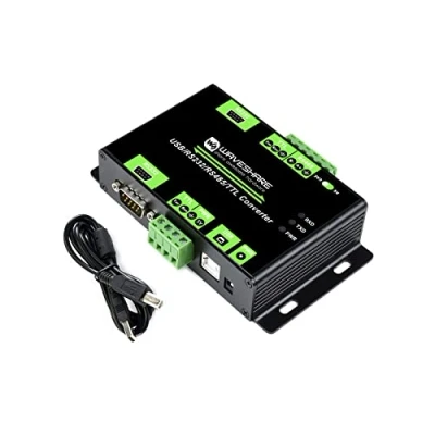 Image of USB/RS485/RS232/TTL Converter Industrial Isolated Multibus Support USB/RS232/TTL to RS232/485/TTL, Built in Multi Protection Circuits, Fast Communicating, Better Compatibility