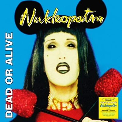 Image of Dead Or Alive Nukleopatra Blue vinyl 25th Anniversary Edition 2020 UK 2 LP set DEMREC717