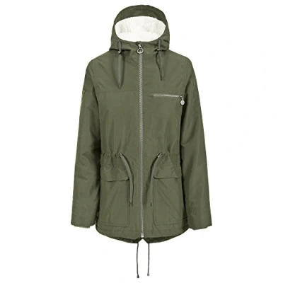 Image of Trespass Forever, Moss, XS, Waterproof Jacket for Women, X Small, Green