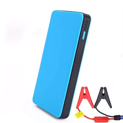 Image of AKT Portable Mini Slim 20000mAh Car Jump Starter Power Bank 12V Engine Battery Charger Booster Starter,Blue