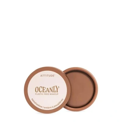 Image of ATTITUDE Oceanly Eyeshadow, EWG Verified, Single Matte Cream Plastic Free, Vegan Beauty and Makeup, Brown Sugar, 5 mL