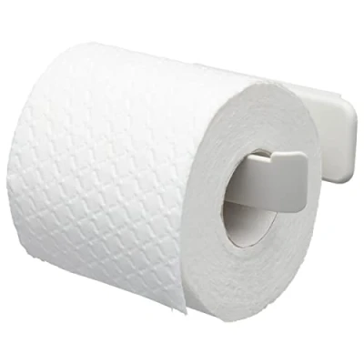 Image of Tiger Tess, Toilet roll holder without cover, White, 81x145x45mm