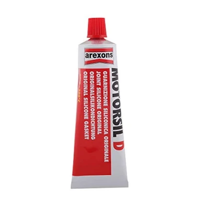 Image of AREXONS MOTORSIL D ORGINAL RED MOTOR PASTE 60 g Silicone Gasket High Temperature Engine Sealant Putty for Gaskets Resistant Vibration Absorption Easy Removal