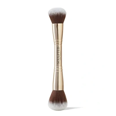 Image of Double Ended Foundation Duo Makeup Brush from Sculpted by Aimee 2 in 1 Buff and Precision for Application