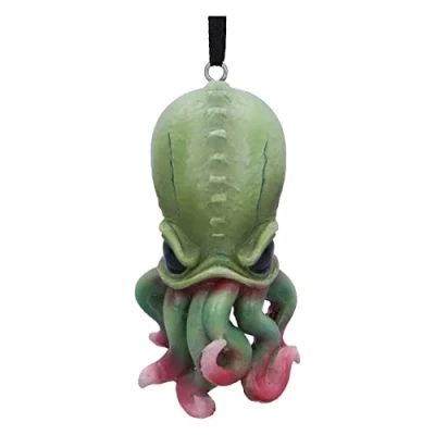 Image of Nemesis Now Cthulhu Hanging Ornament 7.5cm, Resin, Ornament, Cast in the Finest Hand Painted