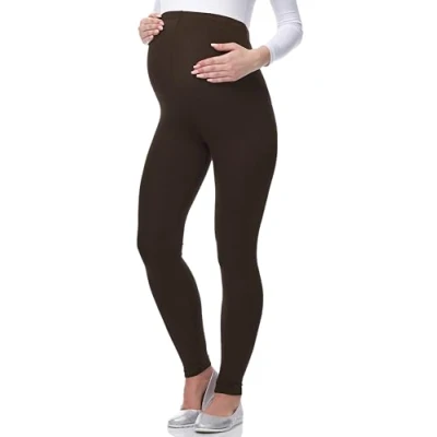 Image of Be Mammy Women&#039;s Maternity Long Leggings 02(Brown, 4XL)