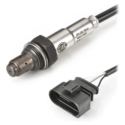 Image of 030906265AD, 030906265AE, 030906265BG, 030906265BH, 030906265BJ Lambda sensor HELLA 6PA 009 166 911 before catalytic converter Regulating Probe