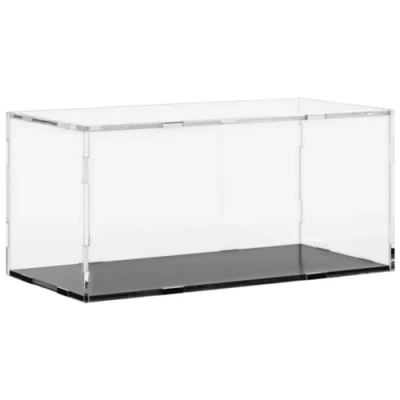 Image of &quot;vidaXL Transparent Acrylic Display Box Lightweight and Durable Easy to Assemble Dustproof Design Ideal for Displaying Collectibles, Toys, Models&quot;