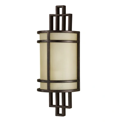 Image of Fusion 1 Light Indoor Wall Bronze, E27