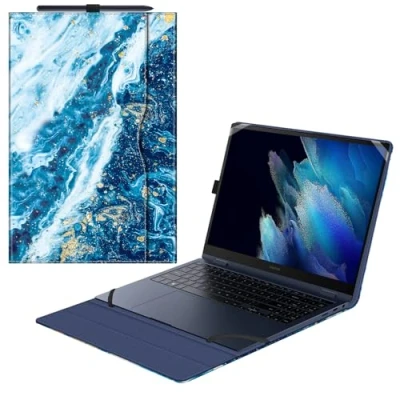 Image of Fintie Sleeve Case Cover for 15.6&quot; Samsung Galaxy Book3 360 NP750QFG/Galaxy Book2 Pro NP950QED/Galaxy NP950XED/Galaxy Book NP950QDB/Galaxy NP950XDB, Sandy Wave