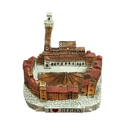 Image of Siena Italy 3D Refrigerator Magnet Tourist Souvenirs Resin Magnetic Stickers Fridge Home &amp; Kitchen Decoration from China