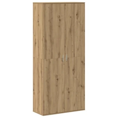 Image of vidaXL Highboard Artisan Oak 80x35x180 cm Engineered Wood