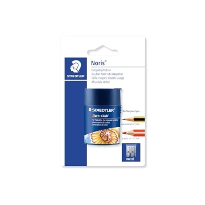 Image of Staedtler 512002BKD Noris Club Double Pencil Sharpener