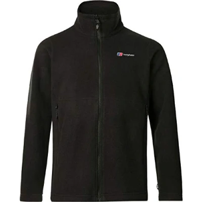 Image of Berghaus Mens Deluge Waterproof Breathable Overtrousers Durable Comfortable Rain Pants Fleece Jacket, Black, M EU