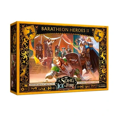 Image of Cool Mini or Not A Song of Ice &amp; Fire: Baratheon Heroes II Miniature Game Ages 14+ 2+ Players 45 to 60 Min Playing Time