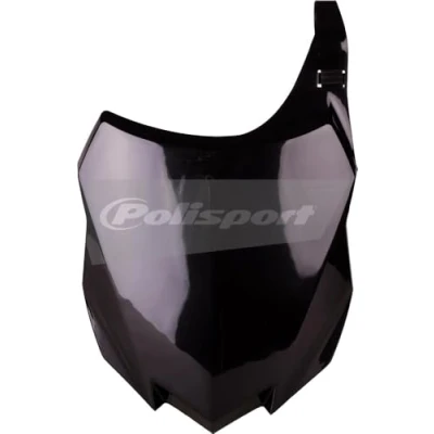Image of Polisport Kawasaki Number Plate KXF 250 2013 2016 450 13 2015, Black Motocross4u
