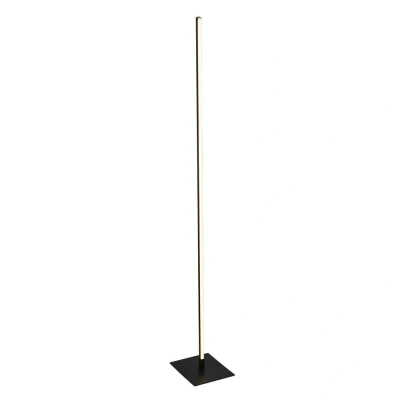 Image of Tribeca 1 Light LED Floor Lamp, Temperature Colour Changing, Matt Black 2700/3000/4000K