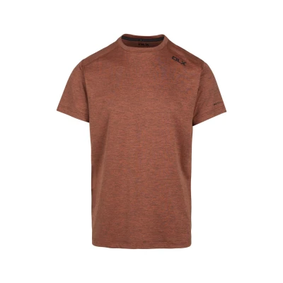 Image of Trespass Mens Doyle DLX Marl T Shirt (Burnt Orange) Size Medium