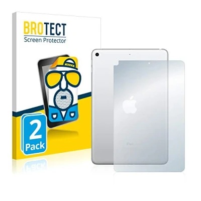 Image of brotect Screen Protector Anti Glare compatible with Apple iPad Mini 5 2019 (Back, 5th Gen.) (2 Pack) Matte, Protection Film
