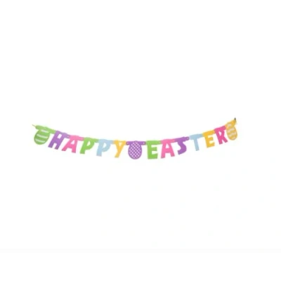 Image of Unique Party 91100 5ft Happy Easter Banner