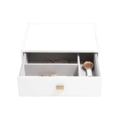 Image of Stackers Pebble White Classic Accessory Drawer Layer