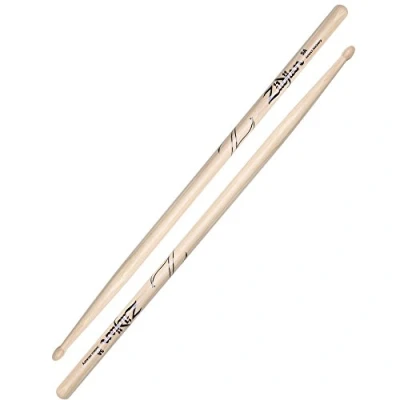 Image of Zildjian Z5A 5A Acorn Neon Yellow Drumsticks, Hickory