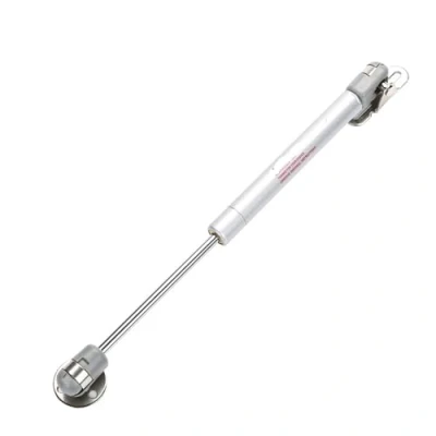 Image of Gas Struts 10kg/15kg Copper Force Door Lift Support Hydraulic Spring Hinge Cabinet Kitchen Cupboard Hinges Hardware (Color : 15kg(150N) Silver)