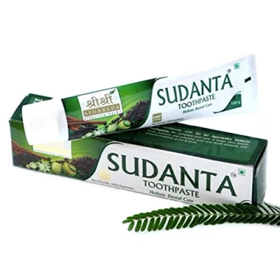 Image of SRI AYURVEDA Sudanta Toothpaste 100 Gm Healthy and Strong Your Teeth