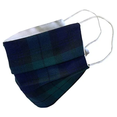 Image of Black Watch Tartan Face Mask