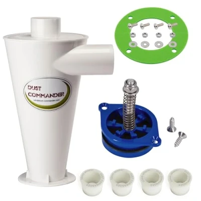 Image of DUST COMMANDER CLC DIY BUNDLE Classic Cyclone Filter + SP Anti Crush Valve