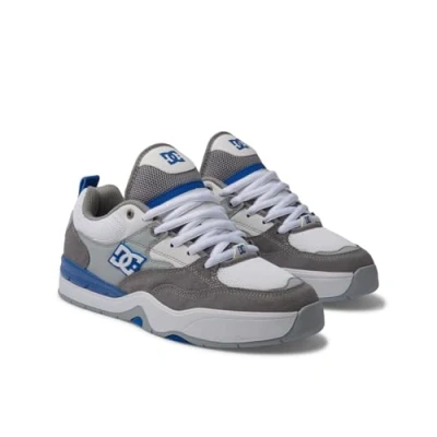 Image of DC Shoes Trainers, Size: 9, Xwsb white grey blue Buckskin / suede