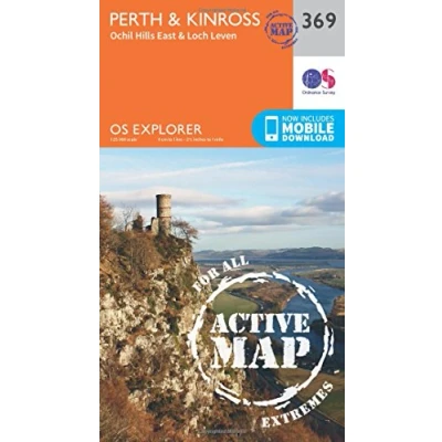 Image of Explorer Active 369 Perth &amp; Kinross Map With Digital Version