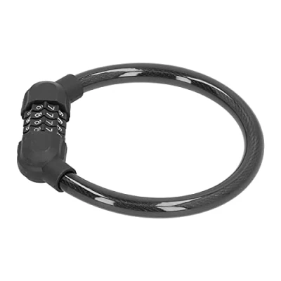 Image of Anti Theft Bike Lock, Password Unlocking Lock Waterproof for Bike(Black)