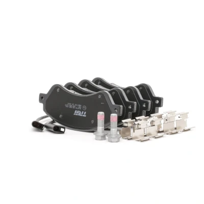 Image of 1371403, 1433954, 1534428, 1554523, 1560023 brake pad set TRW COTEC GDB1723 incl. wear warning contact with caliper screws accessories