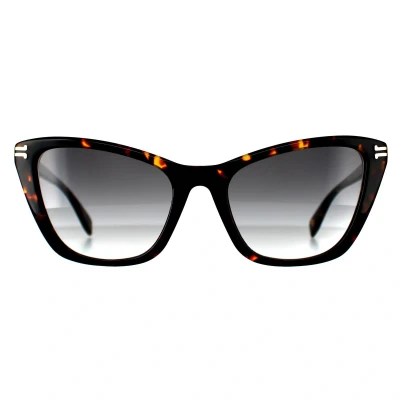 Image of Sunglasses Marc jacobs Mj 1095/s col. 086/gb Woman Cat eye Havana
