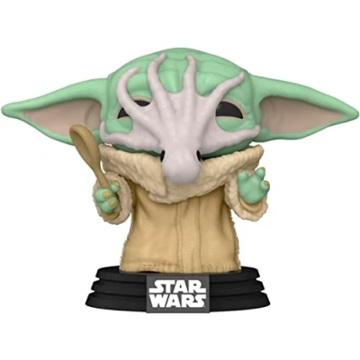 Image of Star Wars Mandalorian Grogu with Squid Exclusive