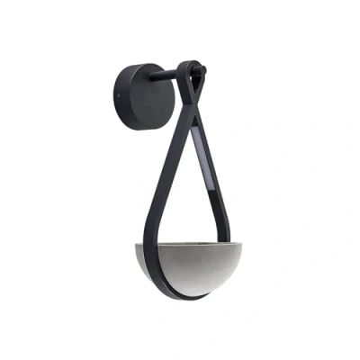 Image of Outdoor Wall Light &#039;Florka&#039; (Modern) in Silver Made of Aluminium (2 Sources,) from Lucande lamp for Exterior/Interior Walls, House, Terrace und Balcony