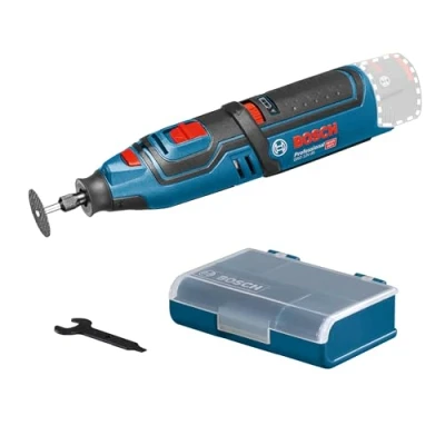 Image of Bosch Professional 06019C5000 GRO 10.8 V Rotary Tool Bare Unit Blue