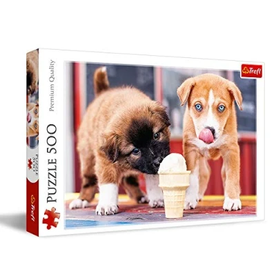 Image of Trefl 37272 &quot;Ice Cream Time! Puzzle (500 Piece)