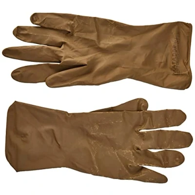 Image of Matador MG8 Reusable Latex Hairdressing Hand Gloves 1 Pair, Size 8.52