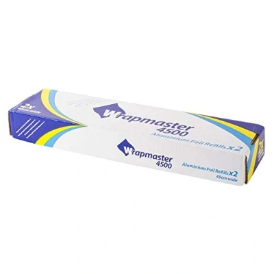 Image of Wrapmaster 4500 18&quot; Aluminium Foil Refills 2 x 150m