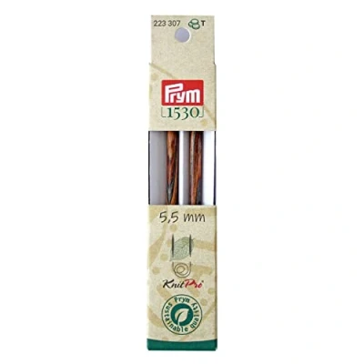 Image of Prym Circular Knitting Needle, Wood, Natural Bamboo, 5.5 mm