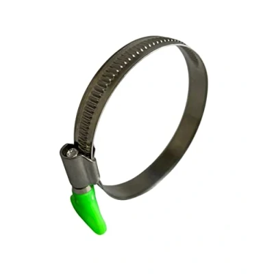 Image of Stainless Steel Thumb Screw/Wing Hose Pipe Clip Jubilee Clamp 50 70mm (12MM BW) x4
